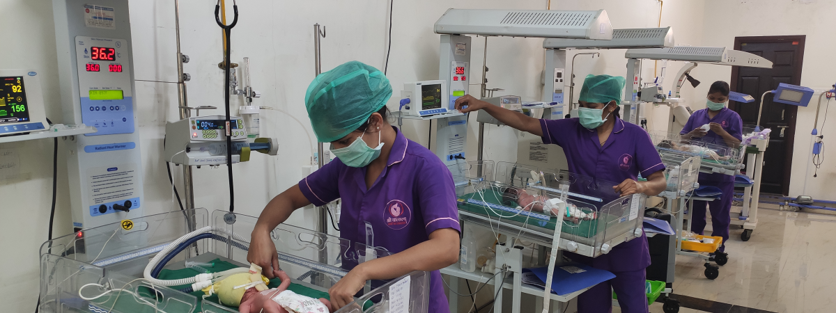 Pediatric Intensive Care Unit in Shri Vatsalya Hospital